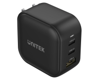 Unitek GaN 66W (QC 3.0, PD, 2x USB-C, USB-A) - 648959 - zdjęcie 2